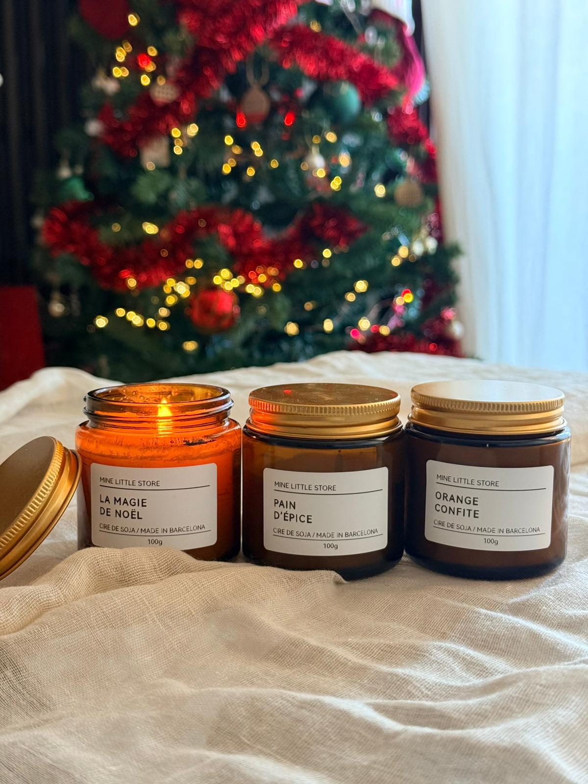 Aroma de Noël - Trio de Bougie 🕯